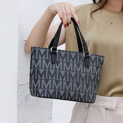 Arya Women'S Tote Bag, Small Tote Handbag, Pouch Purse & Wristlet Wallet, Signature Handbag 4 Pcs Set by Mia K
