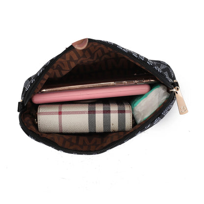 Lippa Women'S Tote Bag, Small Tote Handbag, Pouch Purse & Wristlet Wallet, Signature Handbag 4 Pcs Set by Mia K