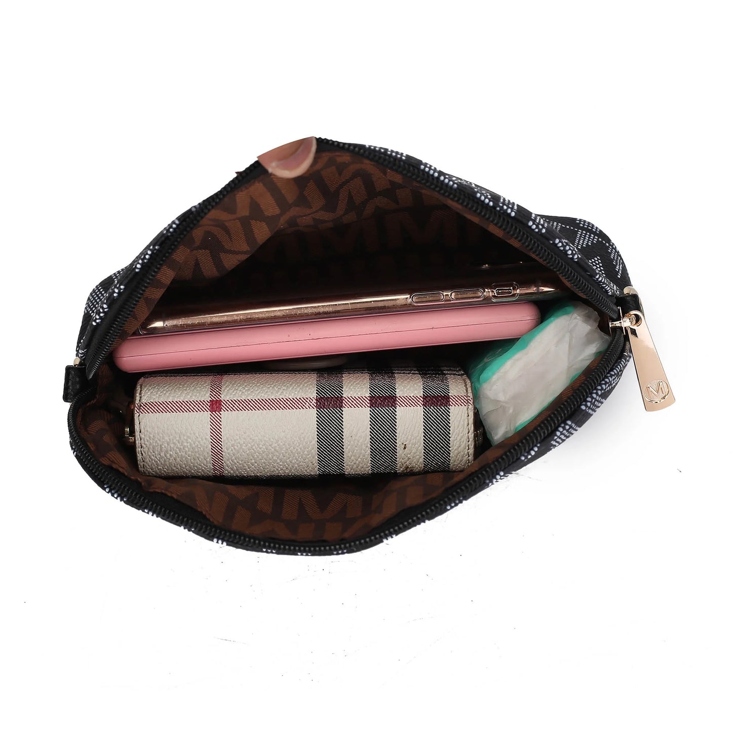 Arya Women'S Tote Bag, Small Tote Handbag, Pouch Purse & Wristlet Wallet, Signature Handbag 4 Pcs Set by Mia K